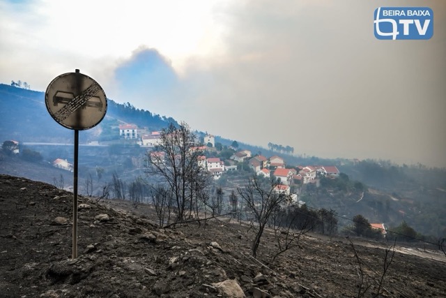 Firefighter in action